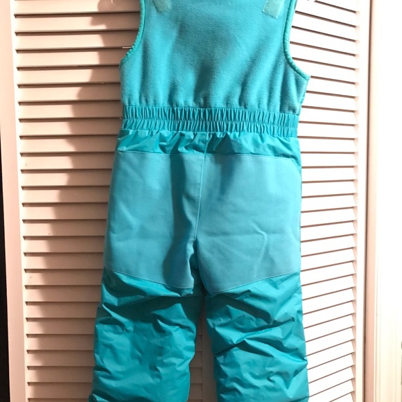Girls Columbia bibbed snow pants - Picture 2 of 4